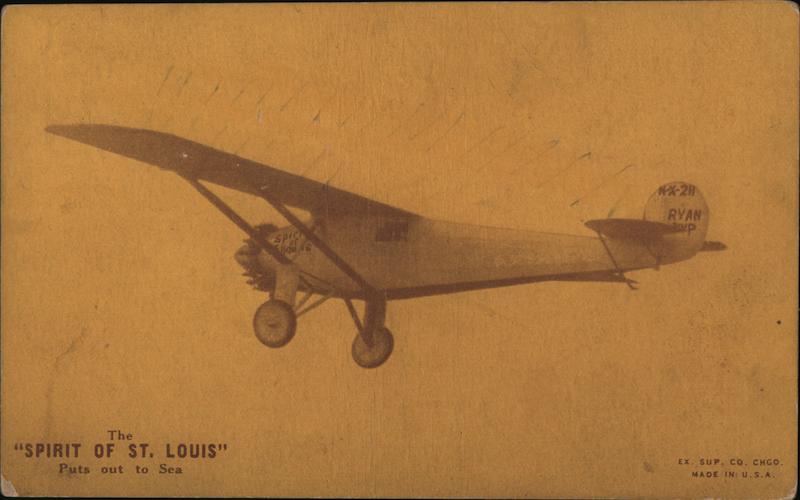 The Spirit Of St. Louis Puts out to Sea Aircraft
