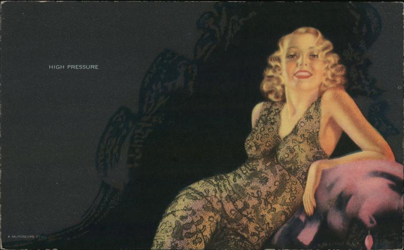 Elegant blonde woman posing with a smile Swimsuits & Pinup