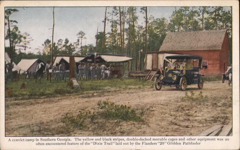 A Convict Camp in Southern Georgia, Flanders 20 Automobile