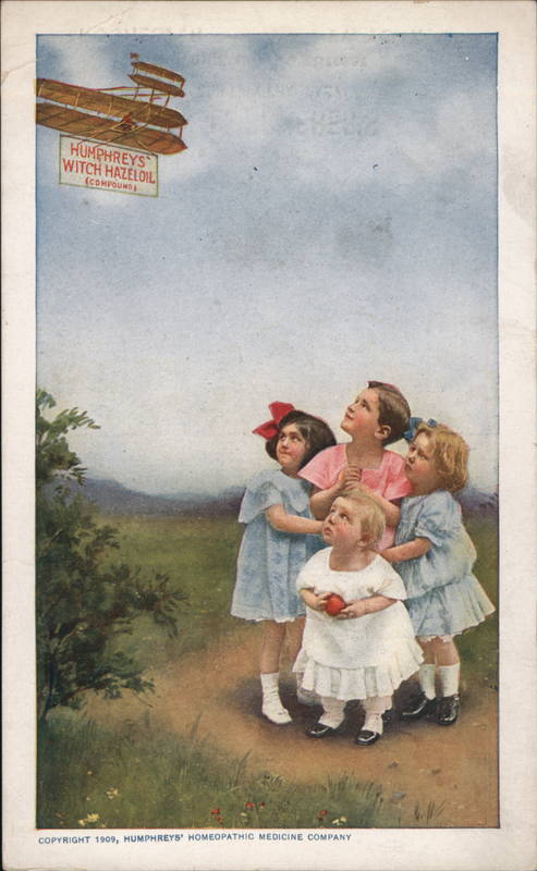 Humphrey's Witch Hazel OIl Advertising