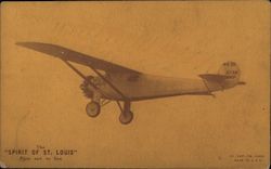 The "Spirit Of St. Louis" Puts out to Sea Postcard