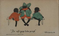 Dar ain't gwine to be no rind Postcard