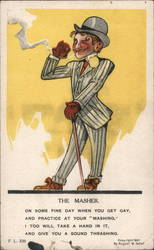 The Masher Postcard
