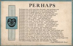 Perhaps Postcard