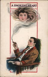 A Smoker's Heart Postcard