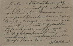 Handwritten Correspondence - Kingdom of Bavaria Postcard