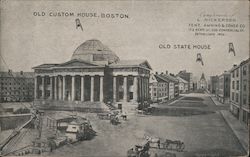 Old Custom House, Boston Postcard