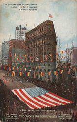 The Crocker Safe Deposit Vaults Largest in San Francisco. Crocker Building California Postcard Postcard Postcard