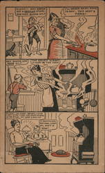 National Light Oil Advert Postcard