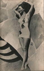 Jeanne Crain Postcard