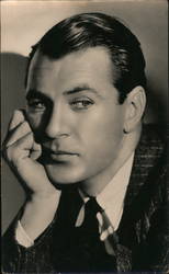 Gary Cooper Actors Postcard Postcard Postcard