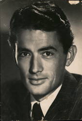 Gregory Peck Postcard