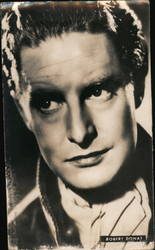 Robert Donat Postcard