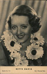 Bette Davis Postcard