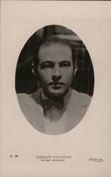 Rudolph Valentino Postcard