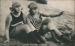 Mack Sennett Girls Actors Arcade Card Arcade Card Arcade Card