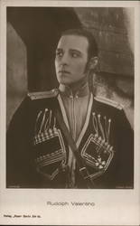 Rudolph Valentino Actors Postcard Postcard Postcard