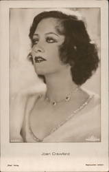 Joan Crawford Actresses Postcard Postcard Postcard