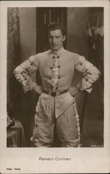 Ronald Colman Actors Postcard Postcard Postcard