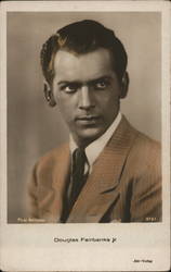 Douglas Fairbanks Jr Actors Postcard Postcard Postcard