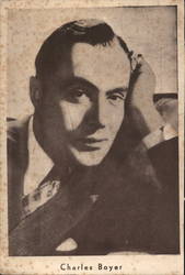 Charles Boyer Postcard