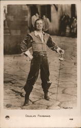 Douglas Fairbanks Postcard