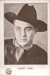 Harry Carey Postcard