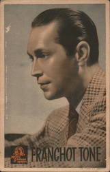 Franchot Tone Actors Postcard Postcard Postcard