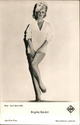 Brigitte Bardot Postcard