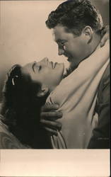 Viveca Lindfors and Dennis Morgan Postcard