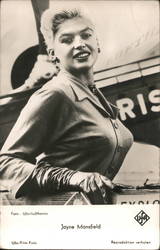 Jayne Mansfield Postcard