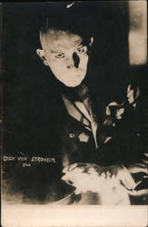 Erich von Stroheim Actors Postcard Postcard Postcard