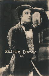 Buster Keaton Postcard