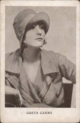 Greta Garbo Postcard