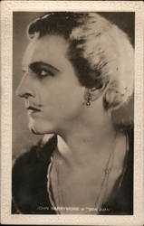 John Barrymore Postcard