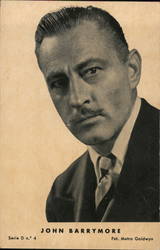 John Barrymore Postcard