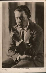 John Barrymore Postcard