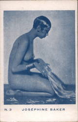 JOSEPHINE BAKER, Nude Postcard