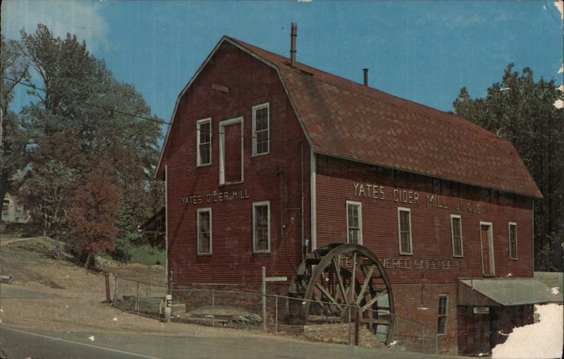 Yates Cider Mill Unique Rochester, MI Postcard