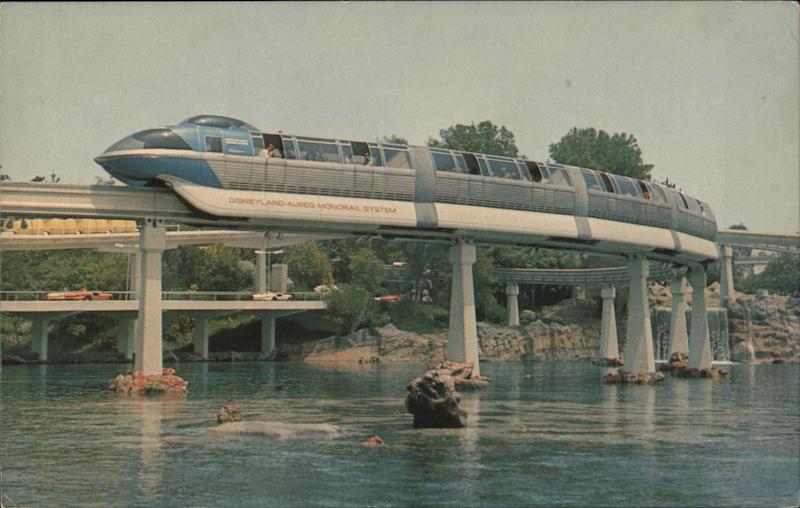Disney-Alweg Monorail System Anaheim California