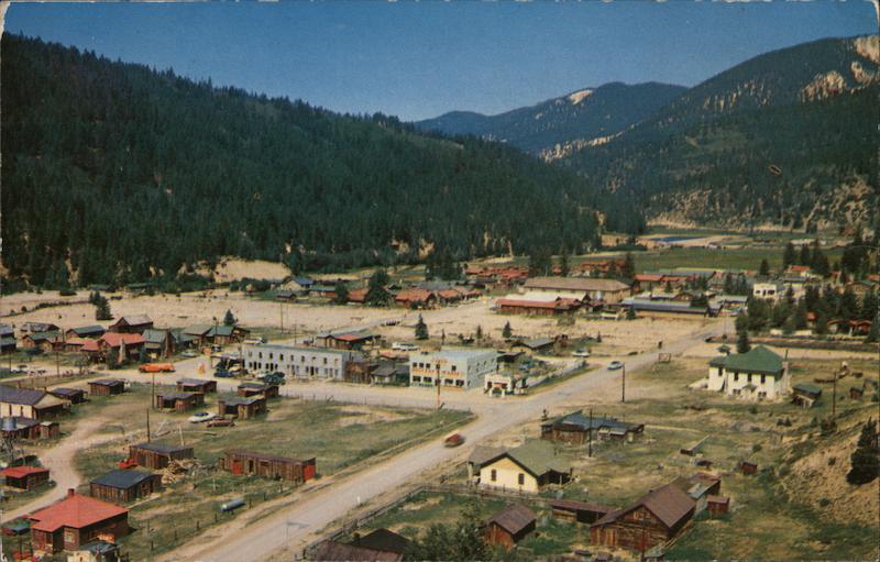 Bird's eye view of Red River New Mexico Joe Zellers