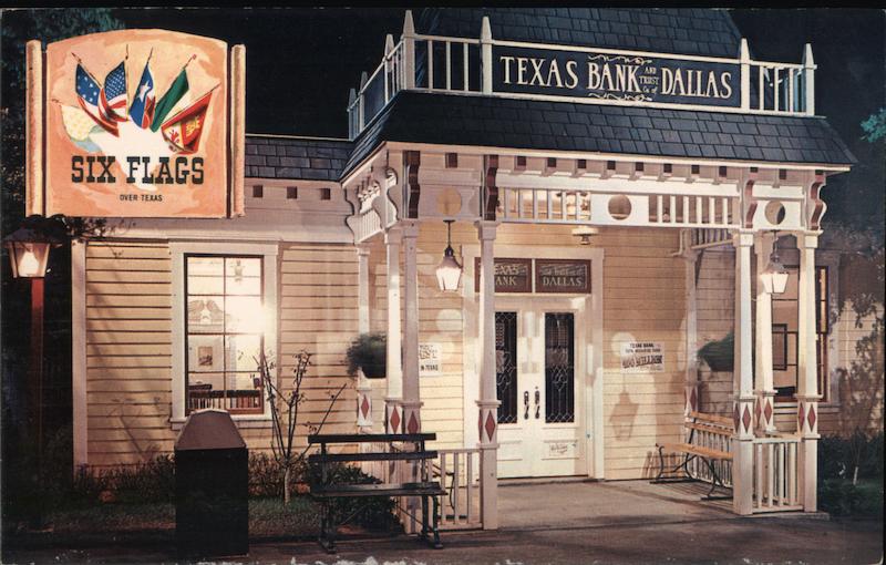 Six Flags over Texas, Bank Robbers Beware - Texas Section