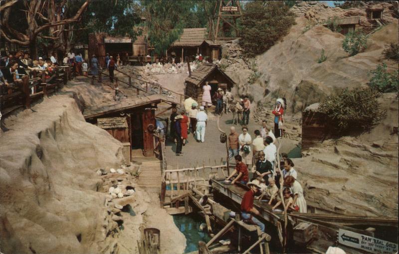 The Gold Mine in Ghost Town Knott's Berry Farm Buena Park California