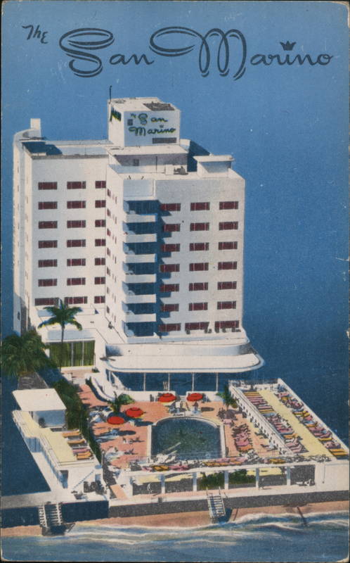 The San Marino Miami Beach Florida