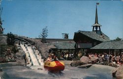 Bobsled Ride - Disneyland Postcard