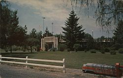 Bangor Memorial Park Swimming Pool Postcard