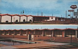 Holiday House Motel and restuarant Childress, TX Postcard Postcard Postcard