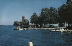 Miller Bell Tower Chautauqua, NY Postcard Postcard Postcard