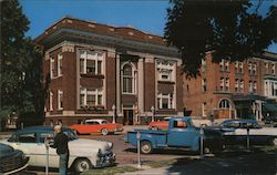 City Hall & Hotel Columbia City, IN Postcard Postcard Postcard