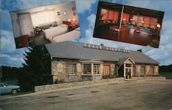 Peace Light Inn and Court Postcard